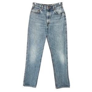 Aligrace x Levi's High Rise Straight Leg Light Wash Blue Jeans USA Size 26 27x32